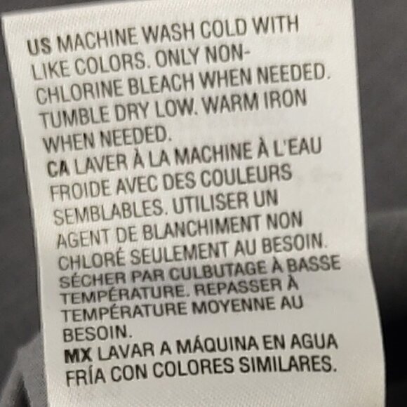 Alfani Men's Gray, Cotton Blend, Button-Up Dress Shirt. Size XL (NWT) - Picture 13 of 13